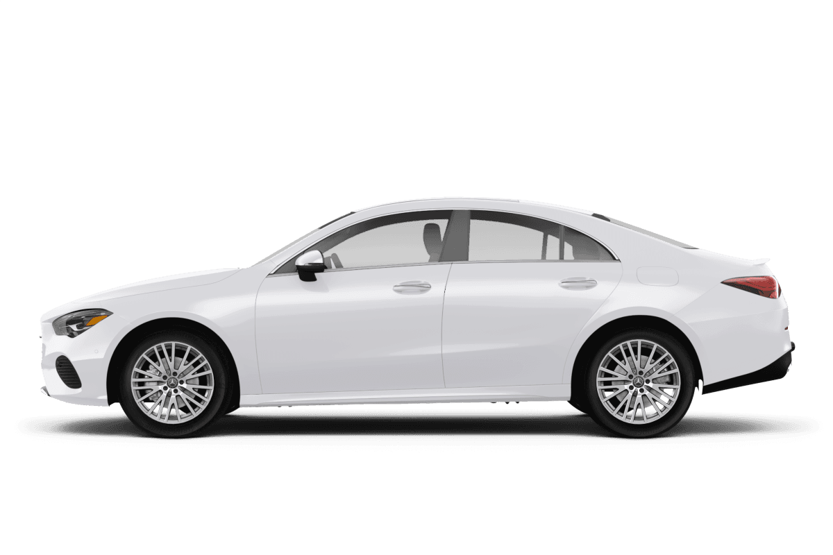 Mercedes-Benz CLA - Side view Mercedes-Benz CLA - Side view